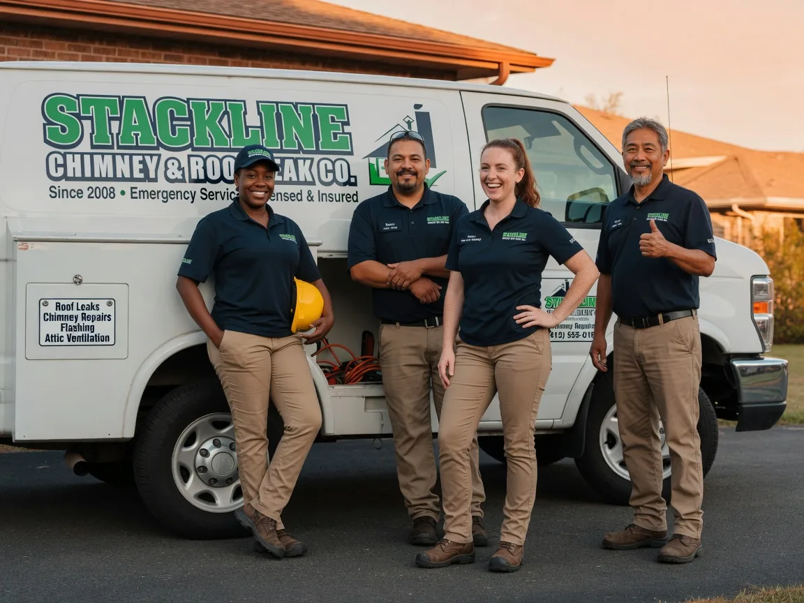 Chimney flashing repair company in Mountain Home, TX